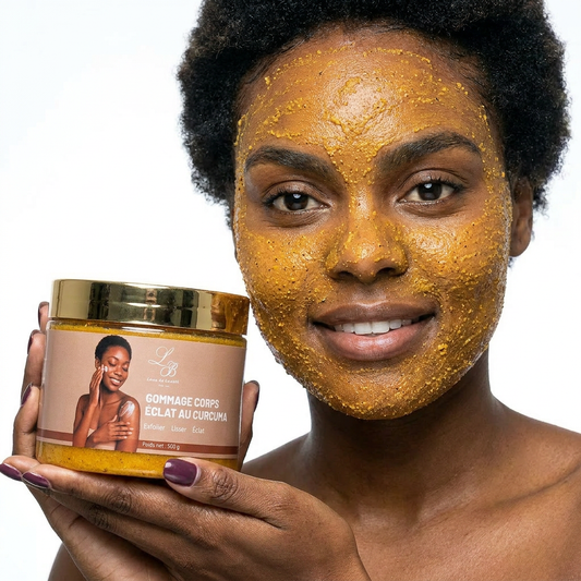 Gommage Corps Éclat au Curcuma | Lune de Beauté