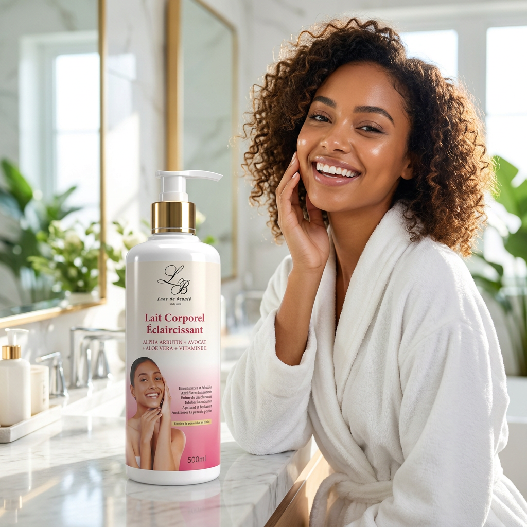 Lait Corporel Éclaircissant | Lune de Beauté
