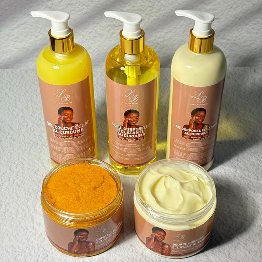 Gamme  éclatante au curcuma