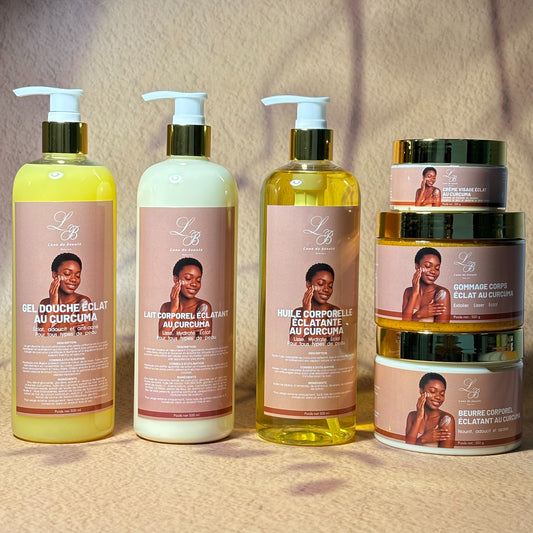 Gamme  éclatante au curcuma
