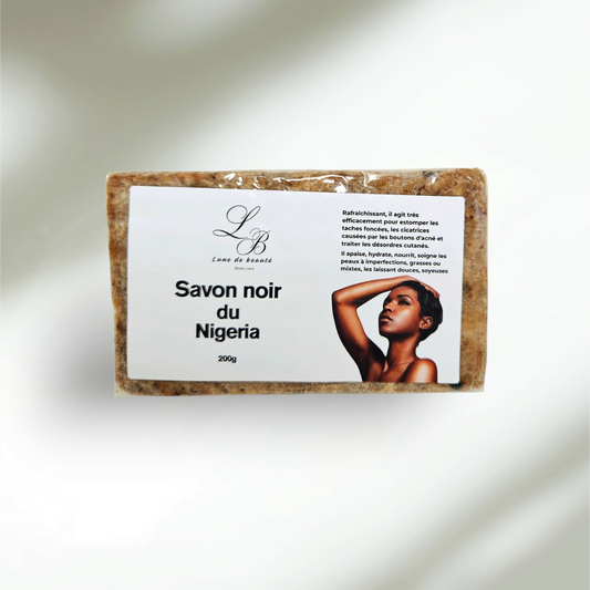 Savon Noir du Nigeria - Beauté Naturelle